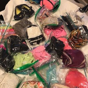 Bundle of swim tops & bottoms (all SMALL sizes)